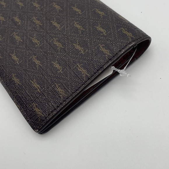 Authentic Saint Laurent All Over Monogram Long Card Wallet - Picture 5 of 10